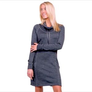 KUHL Gray Turtleneck Dress